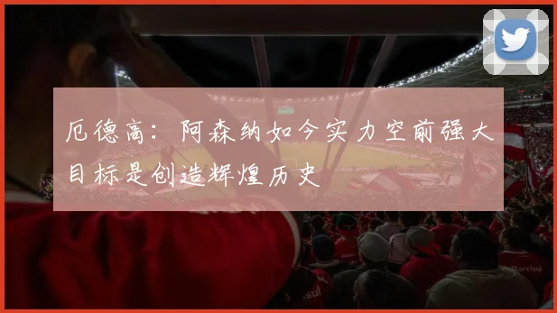 厄德高：阿森纳如今实力空前强大目标是创造辉煌历史